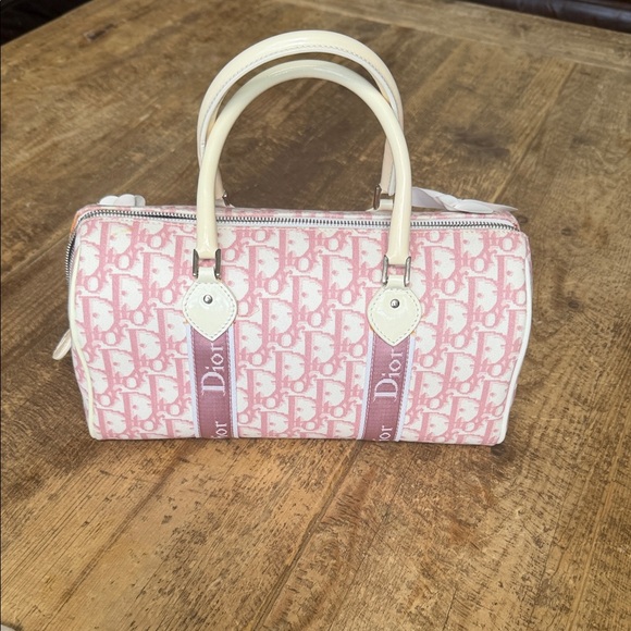 Christian Dior girly pink Boston bag - Picture 2 of 12